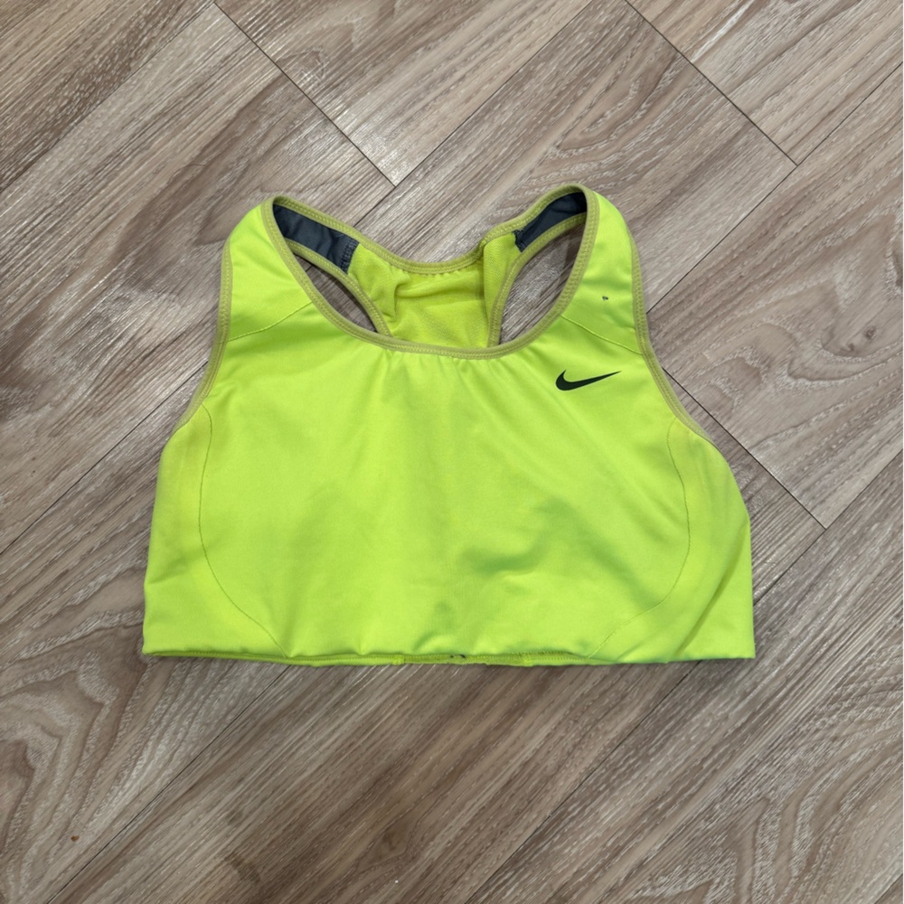 Nike Bright Yellow Sports Bra